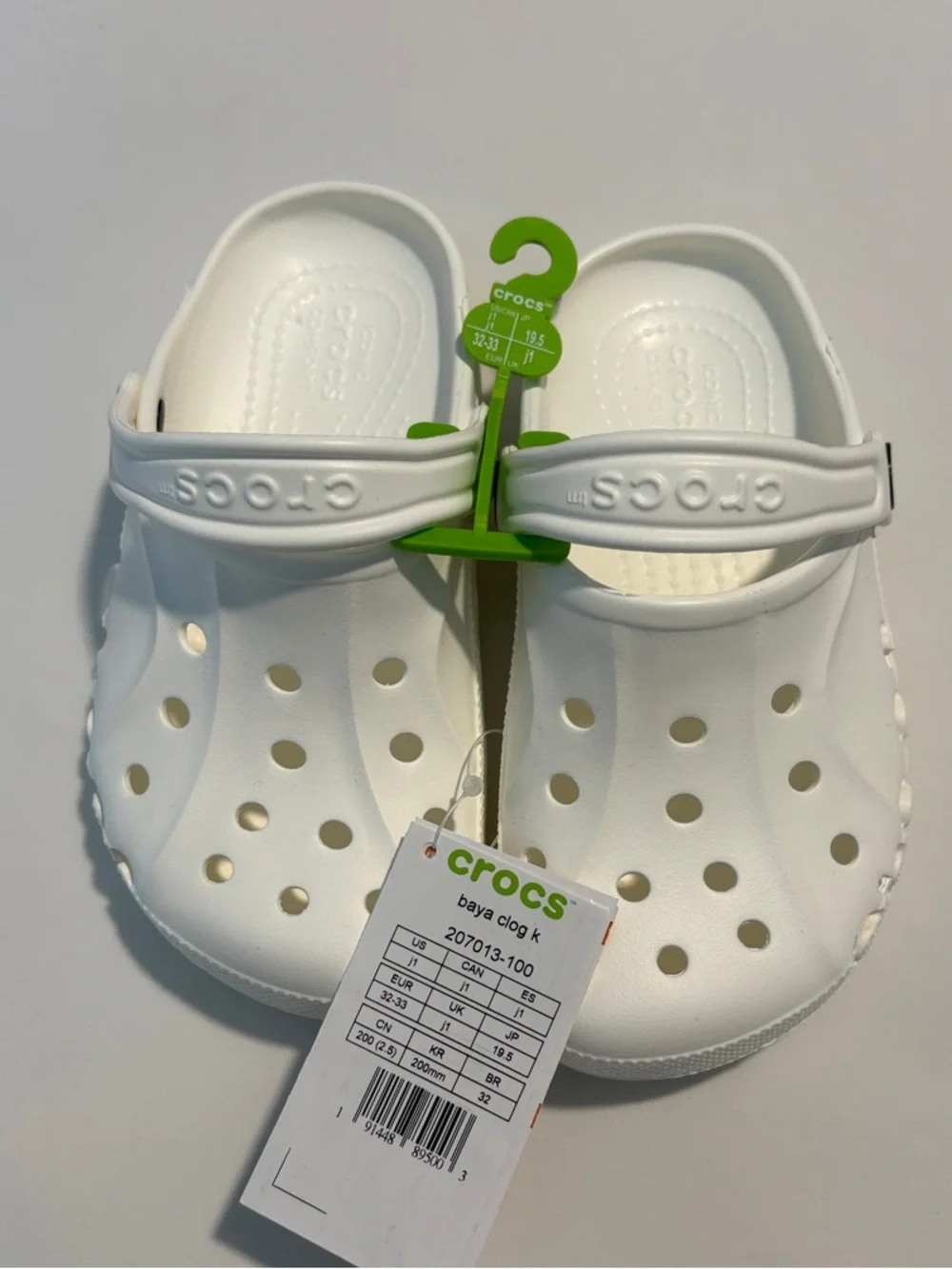 CROCS baya clog Kids' Classic Clogs in White